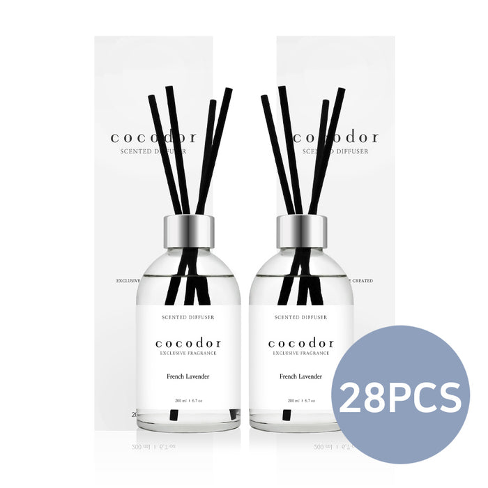 White Label Reed Diffuser / 6.7oz / 15 Fragrances / 28 PCS