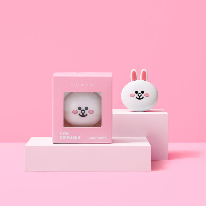 Line Friends Car Diffuser_Cony [Flower Market]