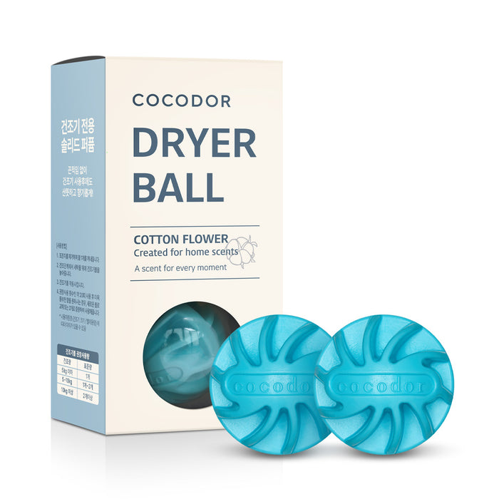Dryer Ball 2P [Cotton Flower]