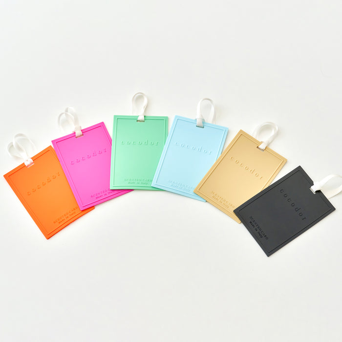 Scented Card Air Freshener [Black Amber]