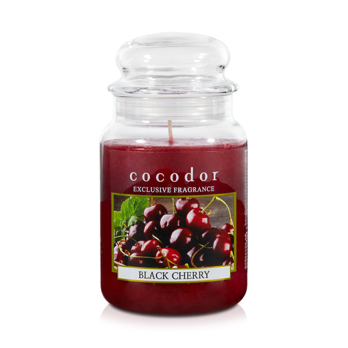 Large Jar Candle [Black Cherry]