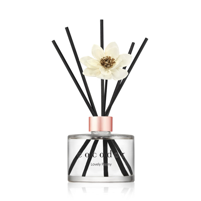 White Flower Diffuser / 6.7oz  [Lovely Peony]