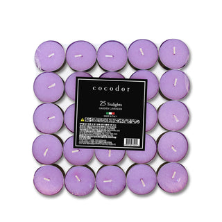 a group of purple candles