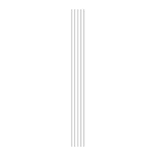 a white line with black lines