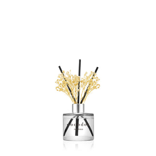a bottle with sticks in it