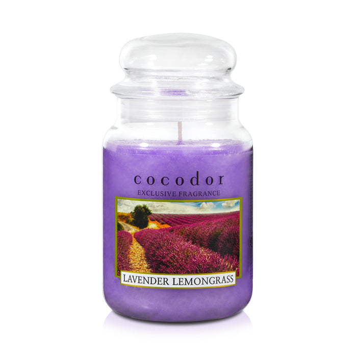 Large Jar Candle [Lavender and Lemongrass]