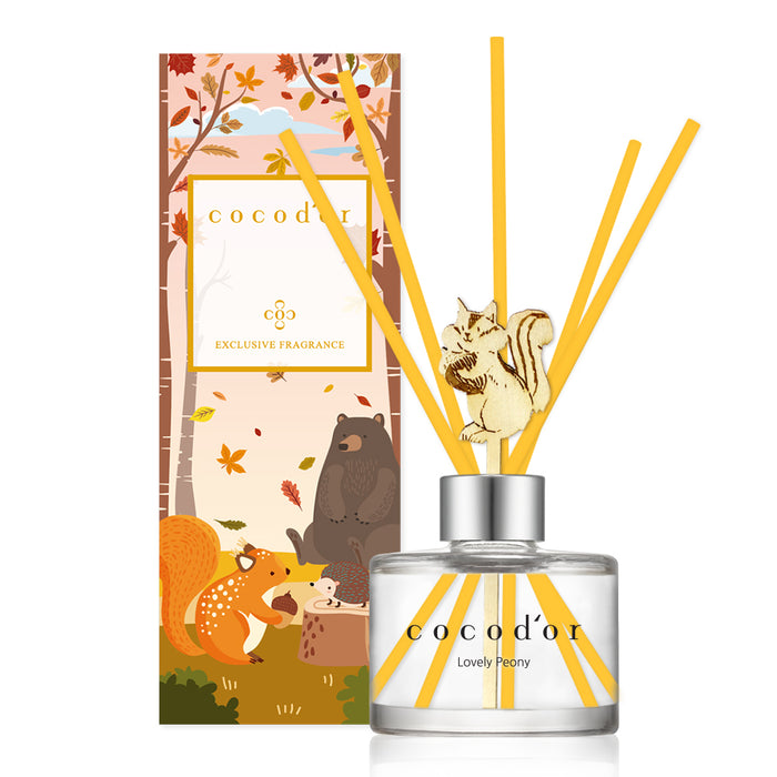 cocodor Chipmunk Diffuser 120ml Lovely Peony oil reed diffuser refill fragrance