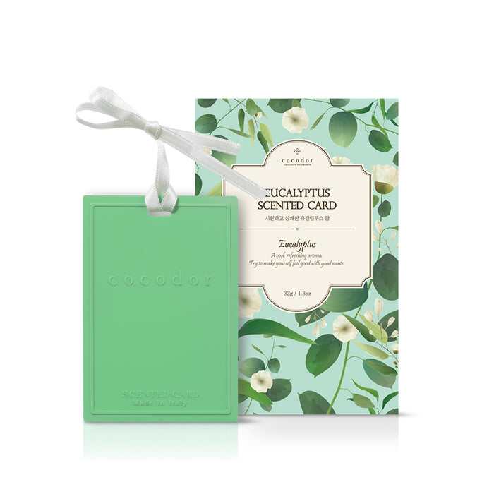 Scented Card Air Freshener [Eucalyptus]