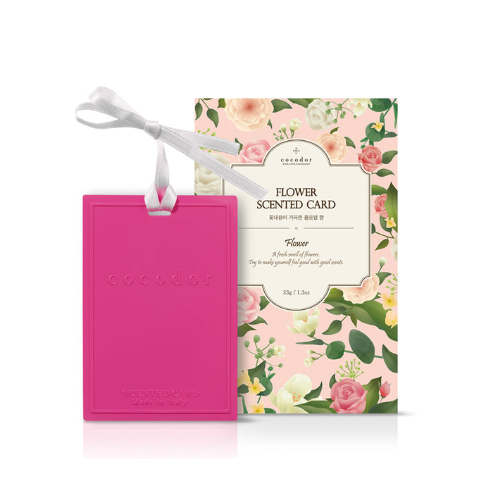 Scented Card Air Freshener [Flower]