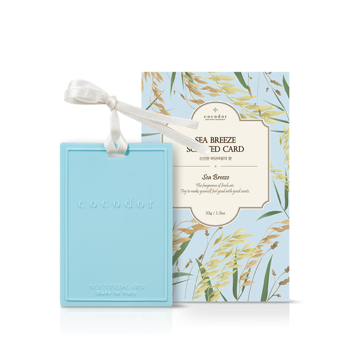 Scented Card Air Freshener [Sea Breeze]