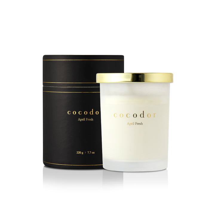 Soy Candle / Medium [April Fresh]