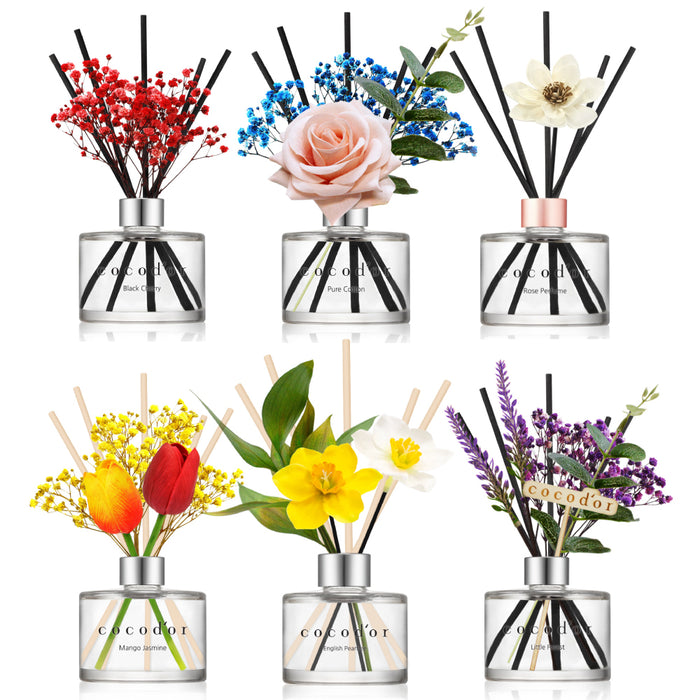 Mixed Flower Diffuser Bundle / 6.7oz / 6 Pack [Build Your Own]