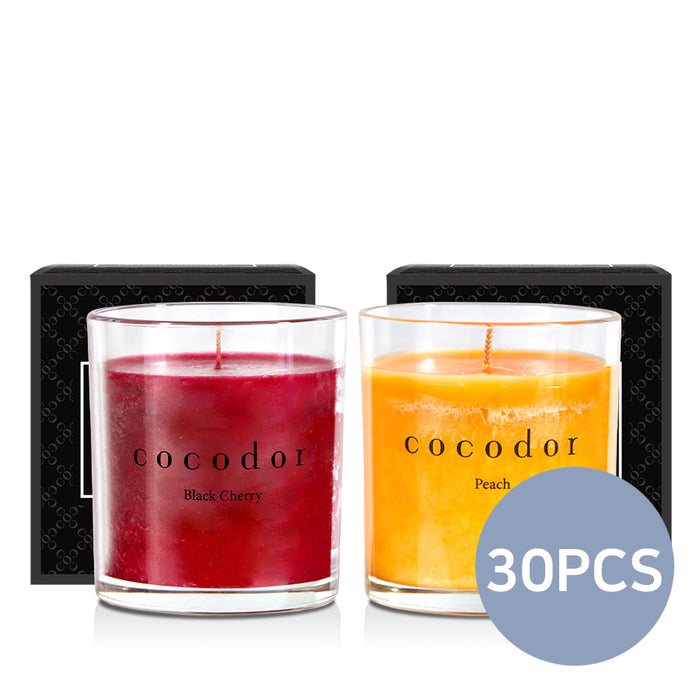 Premium Jar Candle / 8 Fragrances / 30 PCS