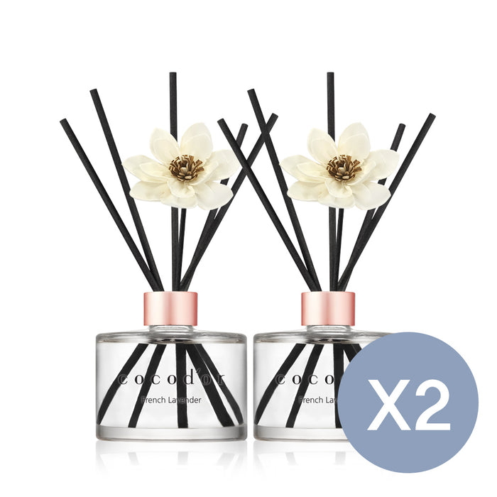 White Flower Diffuser Bundle / 6.7oz / 2 Pack [Build Your Own]