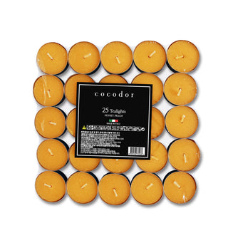 a group of candles in a square