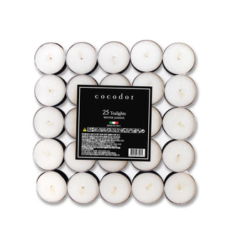 a group of candles in a square shape