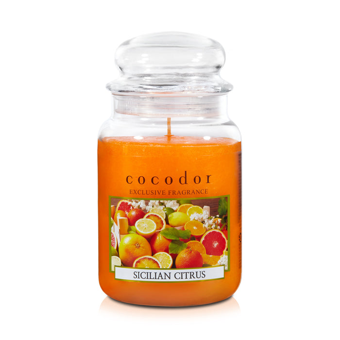 Large Jar Candle [Sicilian Citrus]
