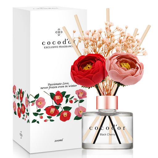 cocodor Camellia Flower Diffuser 200ml oil reed diffuser refill fragrance
